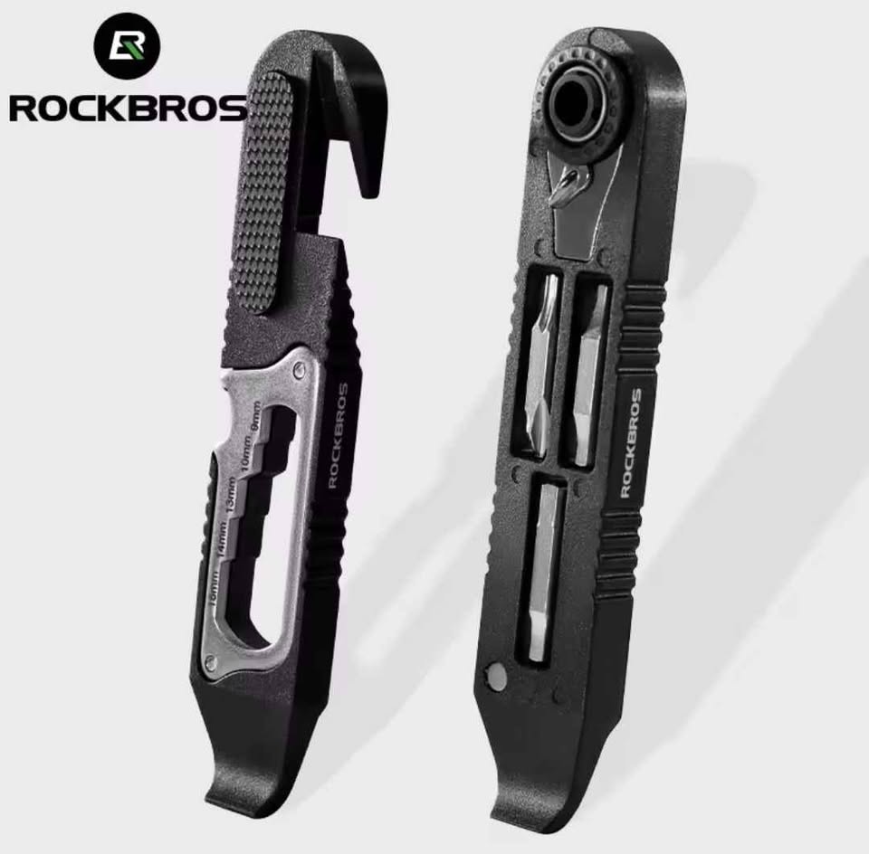 Multiherramienta ROCKBROS 14 en 1 con Trinquete y Desmontadores