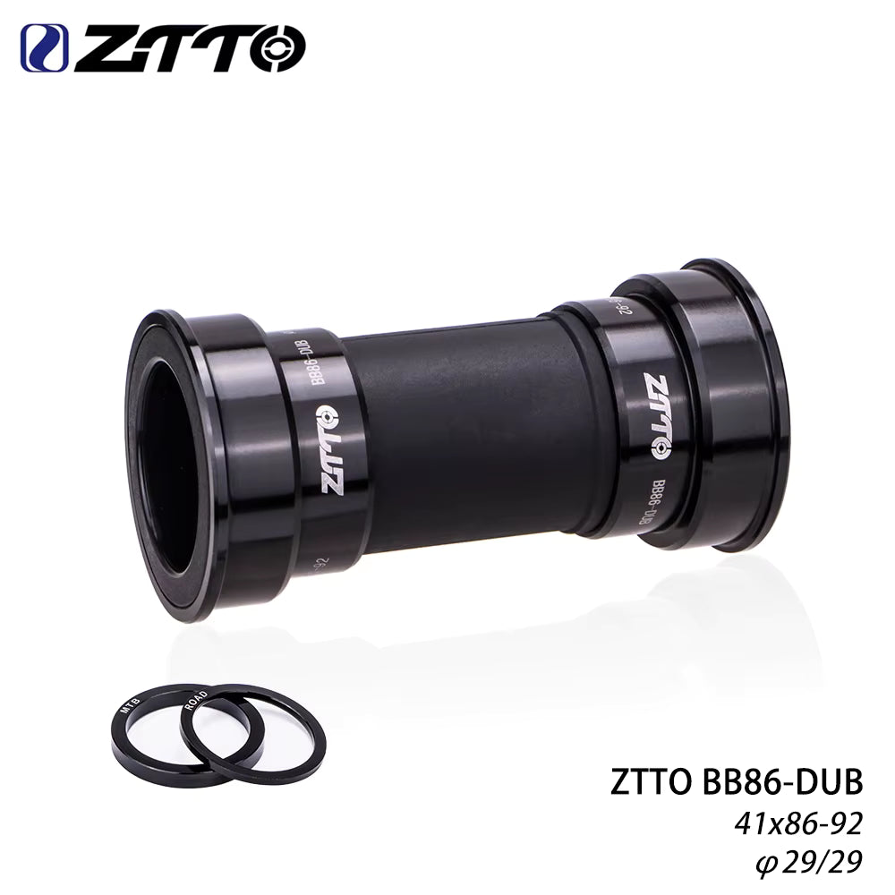 Eje central ZTTO BB86 BB92 Press Fit compatible con bielas SRAM DUB de 29 mm.