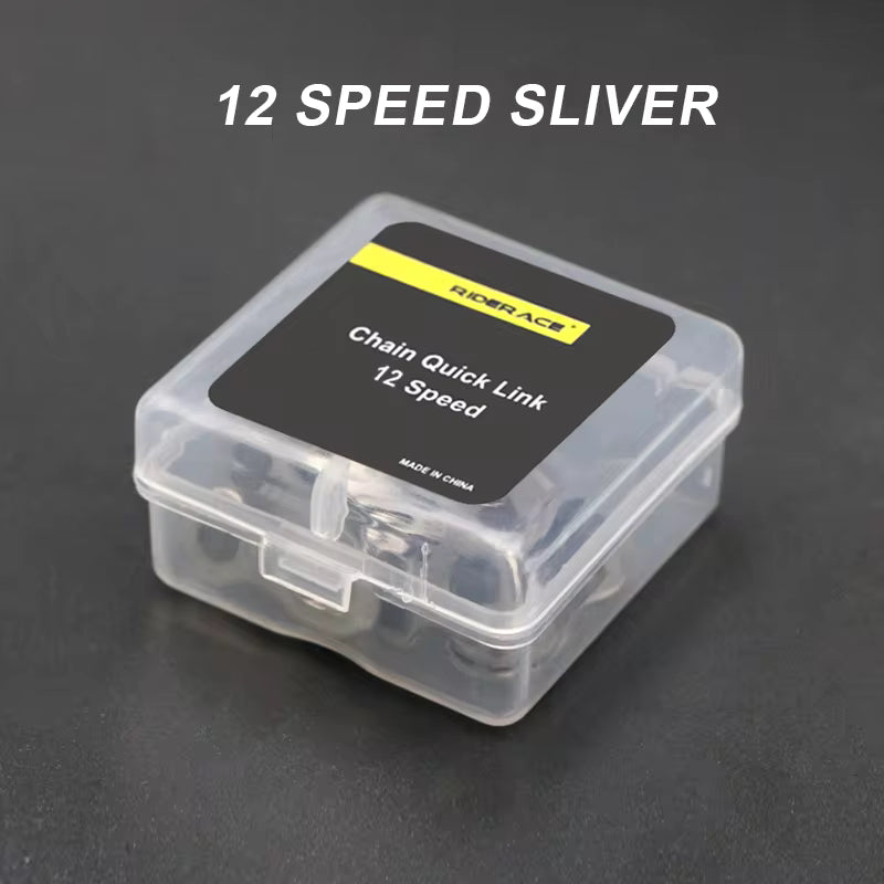 Eslabones Rápidos RIDERACE para Cadena 9V, 10V, 11V Y 12V