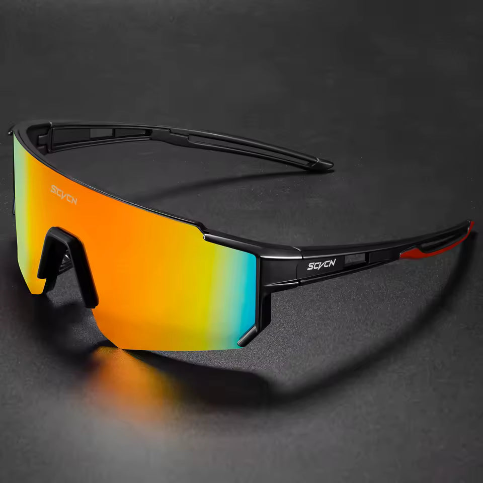 Lentes de Ciclismo SCVCN UV400 con Lente Panorámica Espejada 03