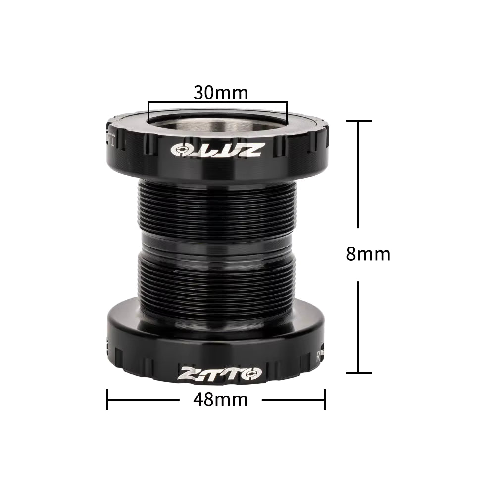 Eje Central ZTTO BSA30 68/73 mm para Bielas de 30 mm