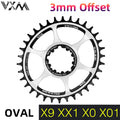 Plato Ovalado VXM Direct Mount SRAM 3 mm