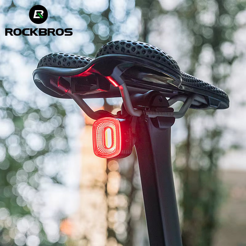 Luz Trasera Inteligente ROCKBROS Q2S con Sensor de Freno