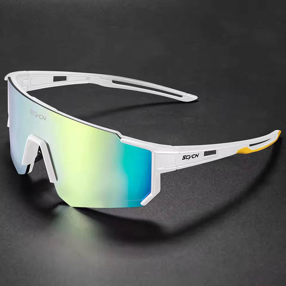 Lentes de Ciclismo SCVCN UV400 con Lente Panorámica Espejada 06