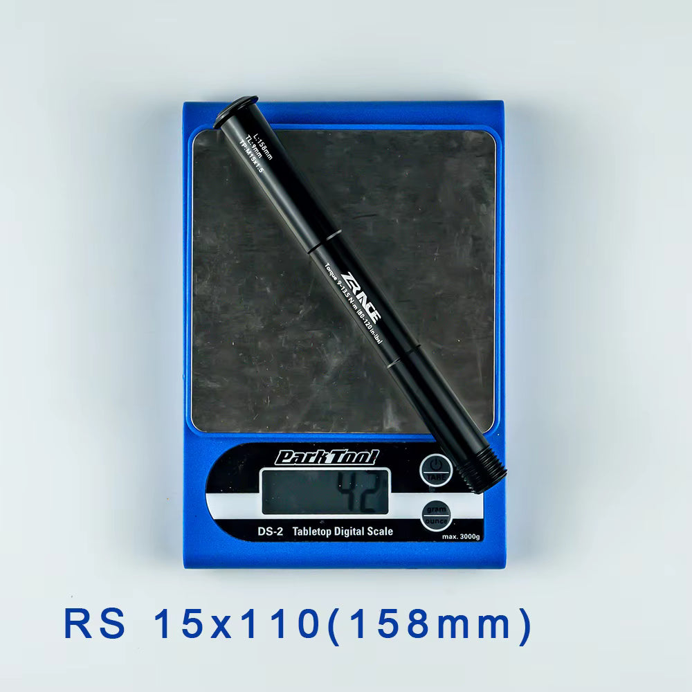 Eje Pasante Delantero ZRACE 15 mm para FOX y RockShox