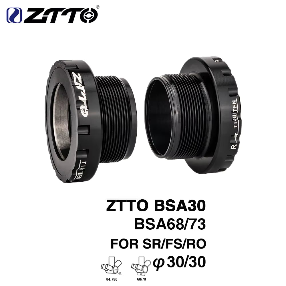Eje Central ZTTO BSA30 68/73 mm para Bielas de 30 mm