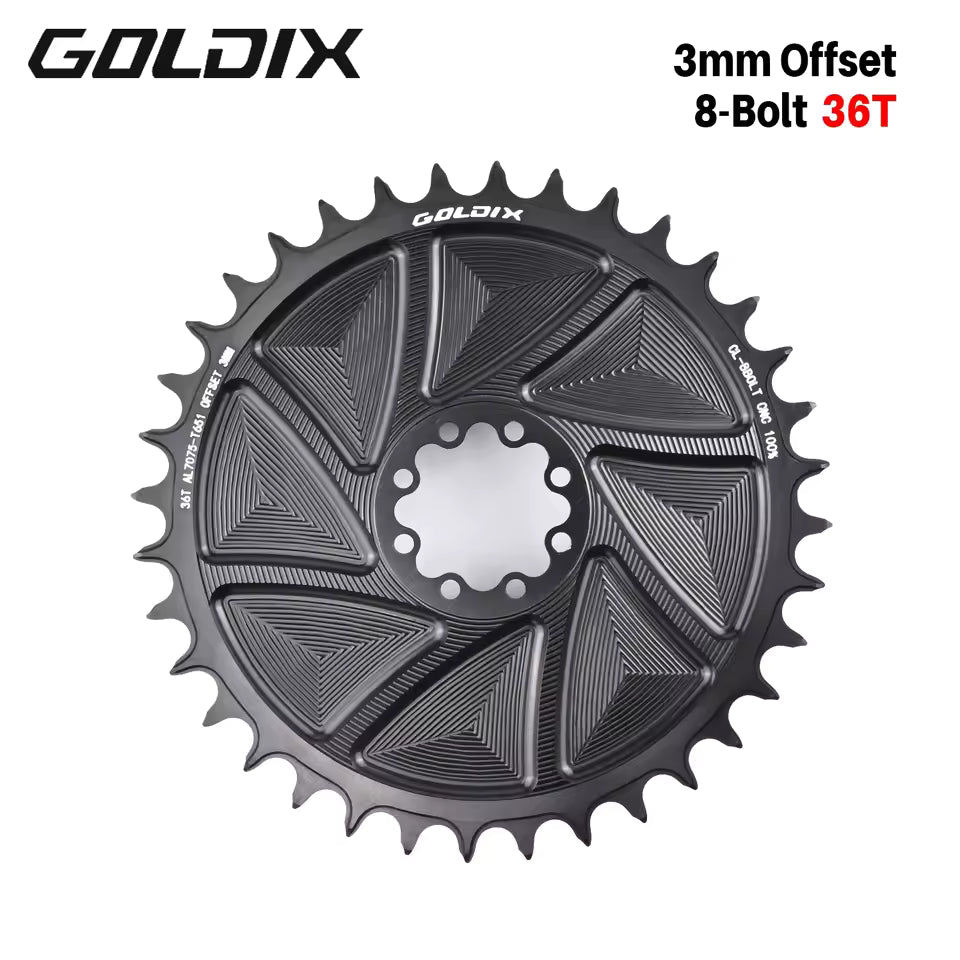Plato GOLDIX AERO SRAM Direct Mount 8-Bolt