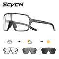 Lentes Fotocromáticos SCVCN Vision Max BLACK UV400 para Ciclismo