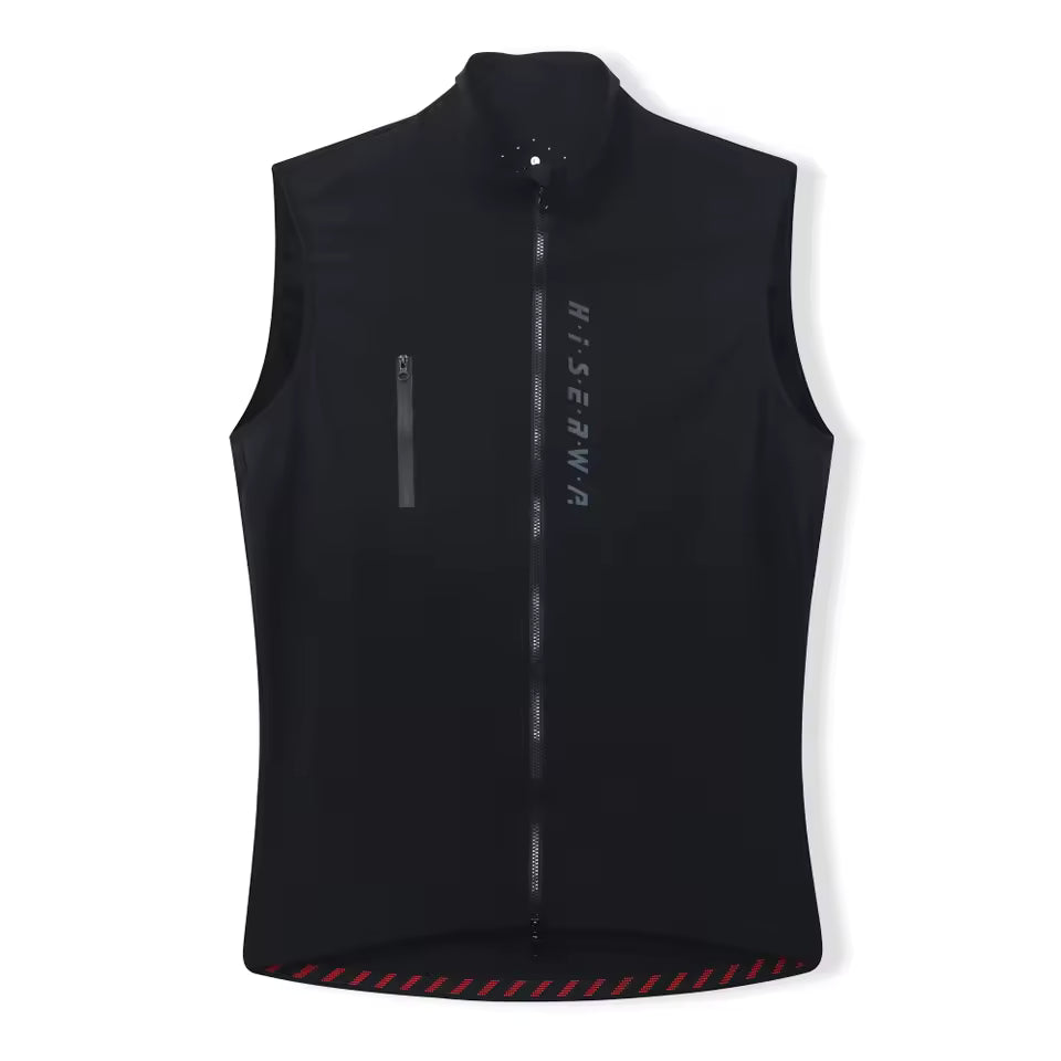 Chaleco Cortaviento de Ciclismo HISERWA para Hombre