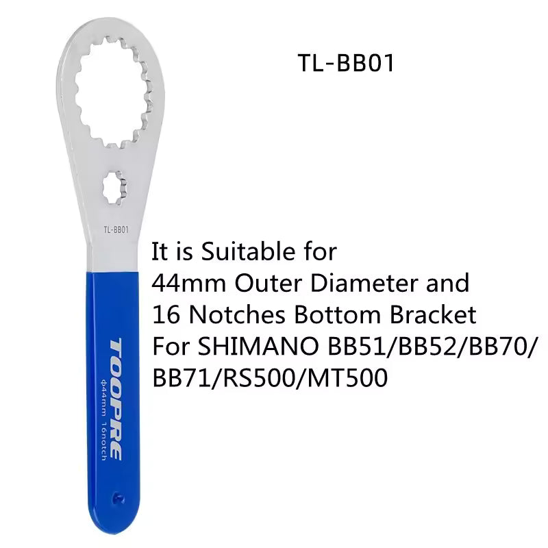 Llaves TOOPRE para Caja de Centro Shimano, SRAM DUB y BSA30