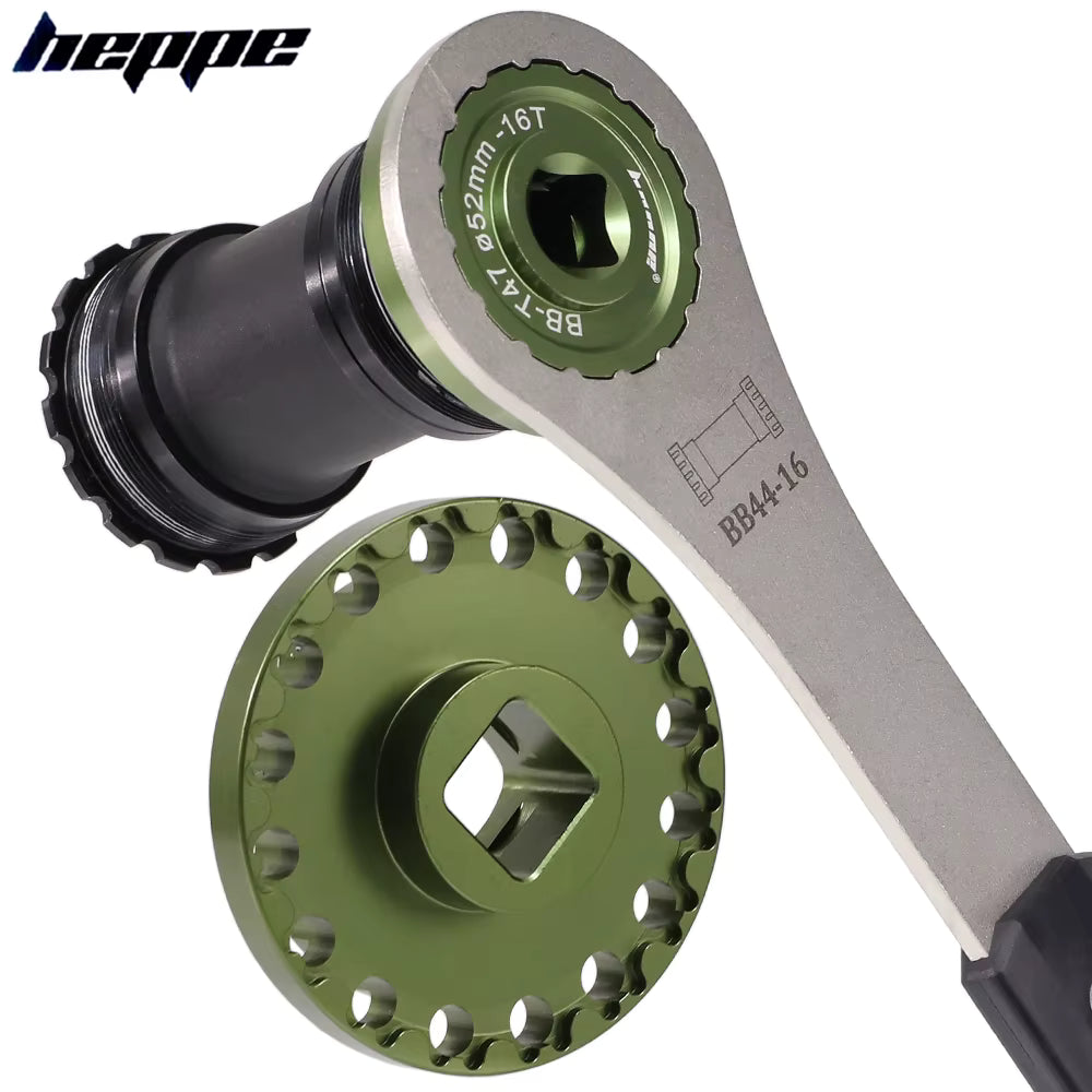 Llave HEPPE para Caja Pedalera T47 – 52 mm y 16 Dientes
