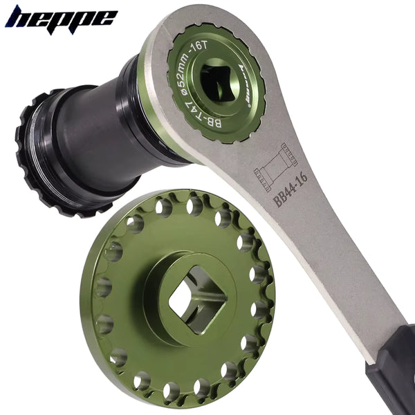 Llave HEPPE para Caja Pedalera T47 – 52 mm y 16 Dientes