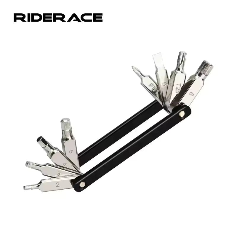 Multiherramienta RIDERACE 8 en 1 para Bicicleta