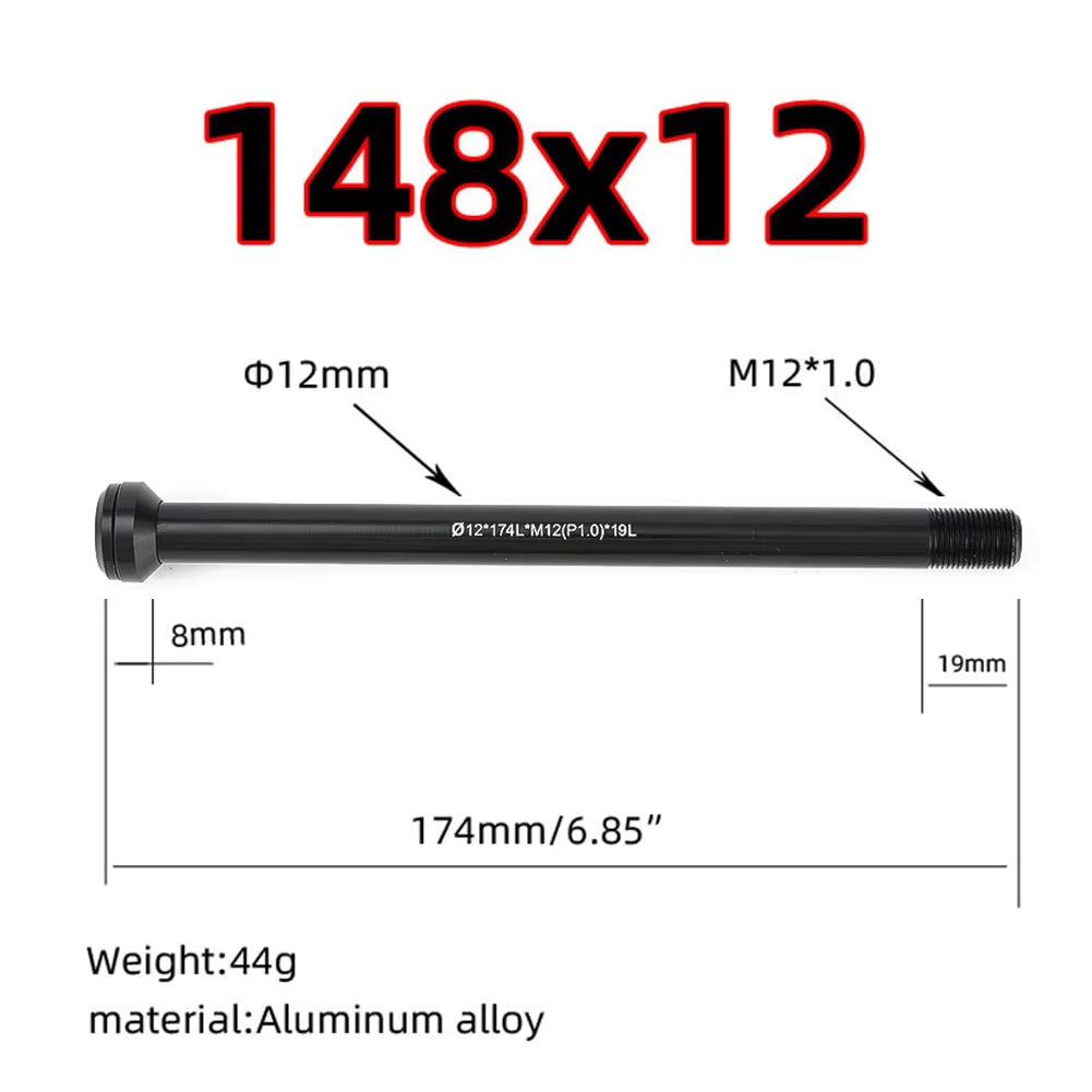 Eje Pasante 148 × 12 mm Boost para MTB