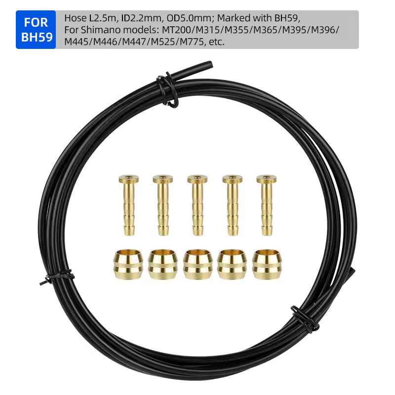 Kit Manguera Hidráulica Deemount 2.5 m para Shimano BH59