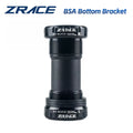 Eje central ZRACE BSA 68/73 mm de aluminio compatible con bielas Shimano de 24 mm.