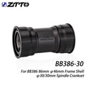 Eje Central ZTTO BB386EVO Press Fit para Bielas de 30 mm