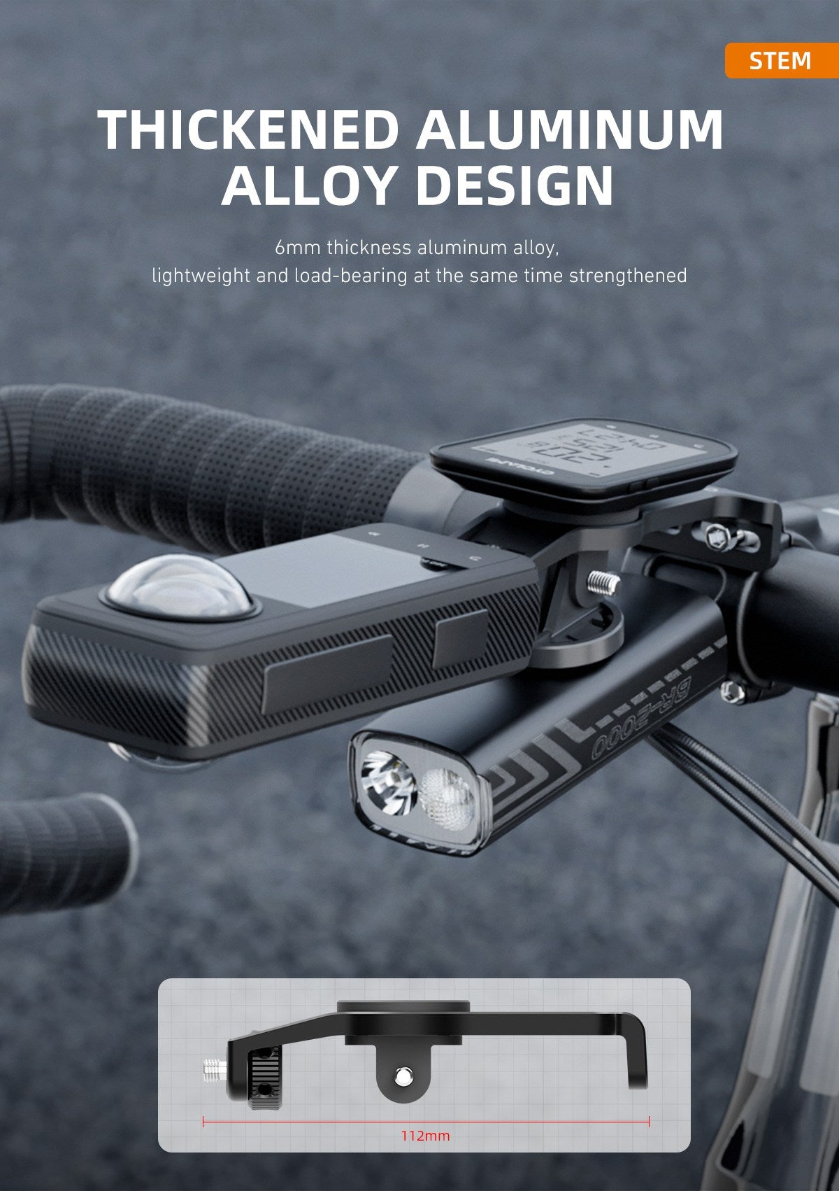 SOPORTE PARA CICLOCOMPUTADOR CYCLAMI S16