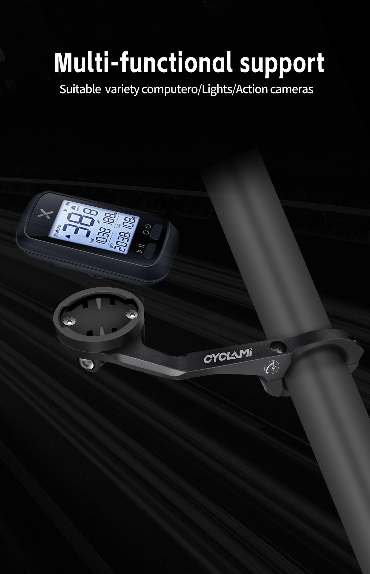 SOPORTE PARA CICLOCOMPUTADOR CYCLAMI S5