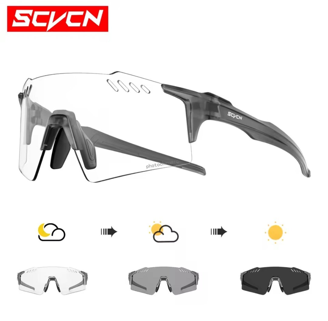 Lente deportivo GRAY Fotocromático UV400